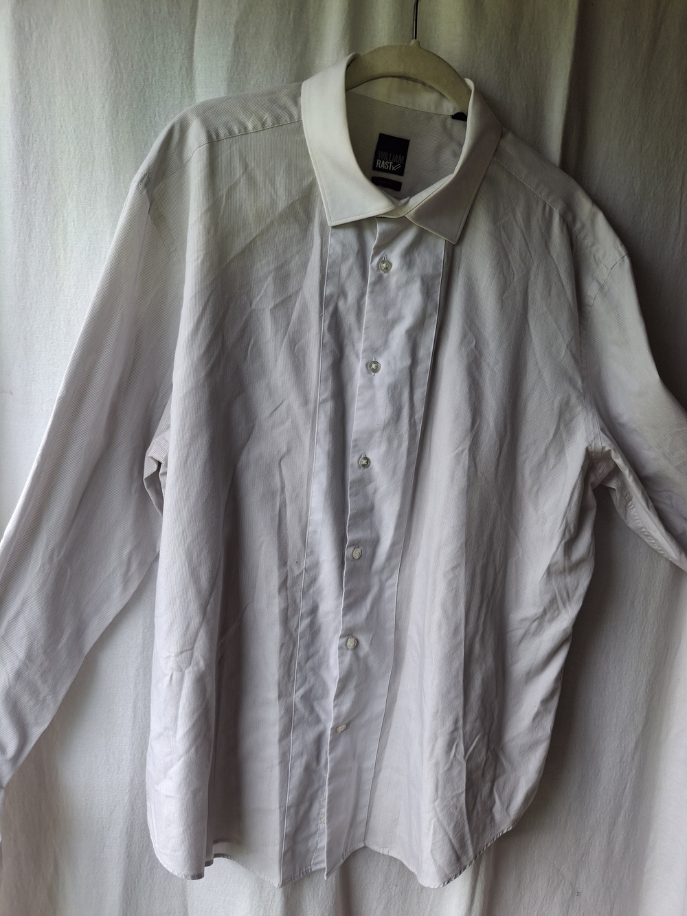 Classic Men's White Tuxedo Dress Shirt by William Rast